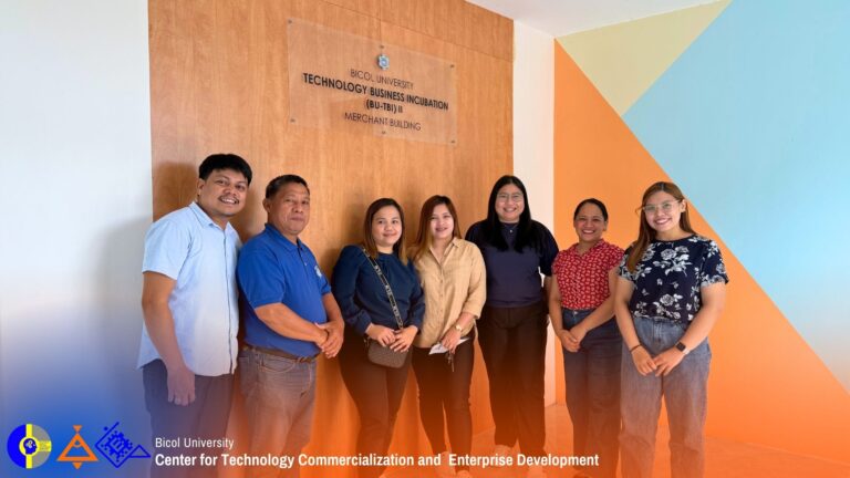 BU-CTCED hosts Benchmarking Visit from Technology Management and Commercialization Offices of Western Philippines University and Technological University of the Philippines