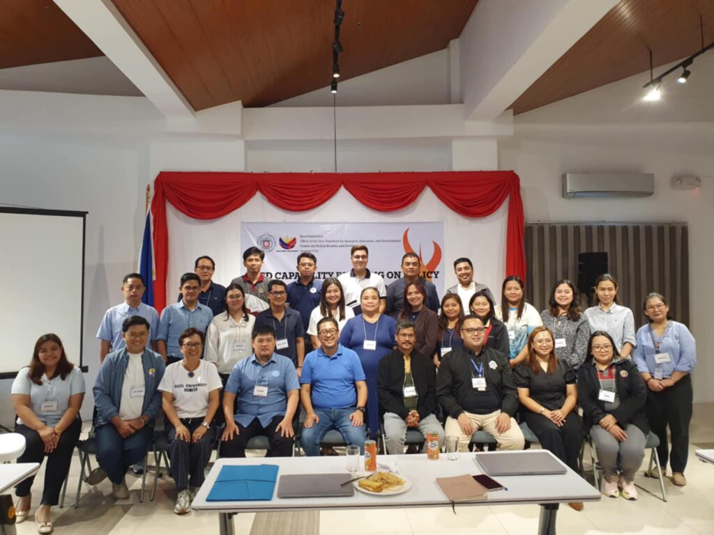CPSD Leads Training for Impact Evaluation of SUC Extension Projects