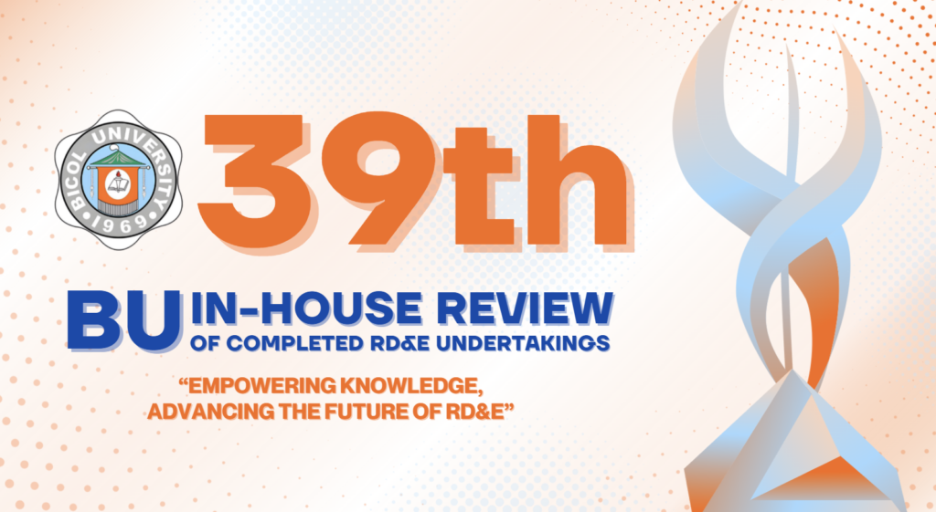 OVPRDE successfully conducted 39th BU In-House Review of Completed RD&E Undertakings